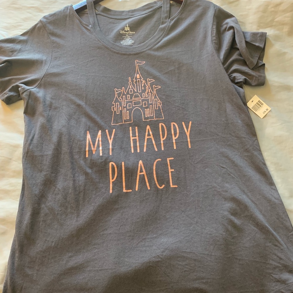 Brand new DisneyParks cold shoulder shirt
